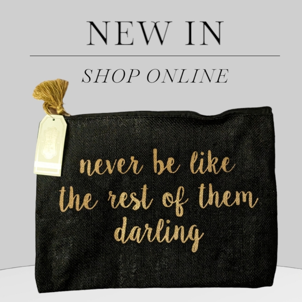 Mud Pie  cosmetics bag